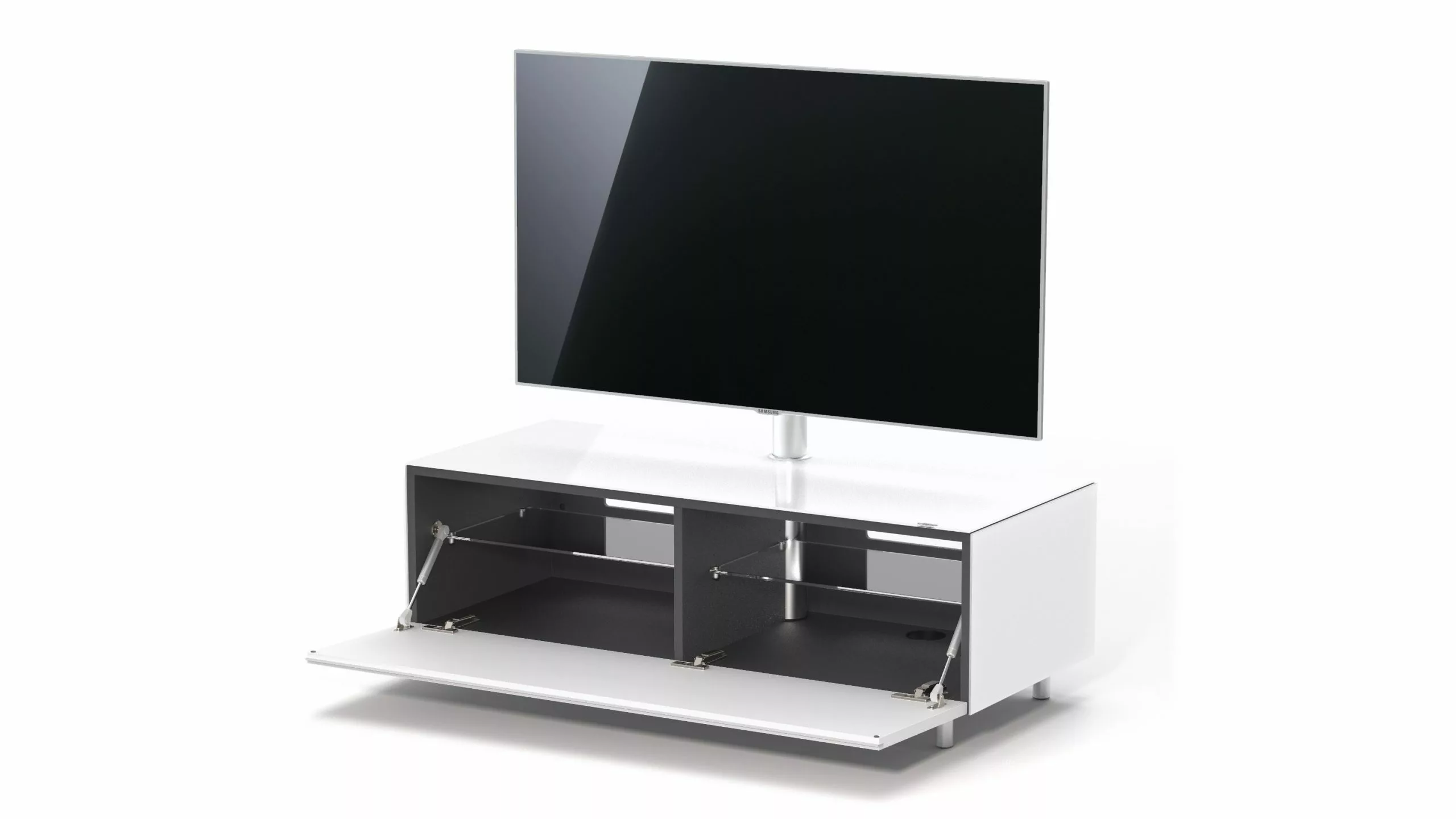 JUST by Spectral TV-Lowboard Just.Lima mit TV-Halterung - Weiß - 111 x 83 cm 6 JUST by Spectral TV-Lowboard Just.Lima mit TV-Halterung - Weiß - 111 x 83 cm – Bild 4