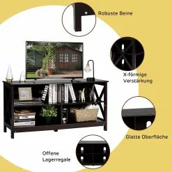 Costway TV Schrank Fernsehschrank -Kommoden Verkäufe 2023 2aab3781a7904c3c8c6bf9444ef4d270