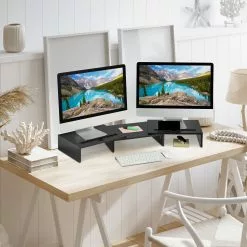 Relaxdays Monitorständer für 2 Monitore -Kommoden Verkäufe 2023 2b051b044b0142d6ad82fa493874f2f2