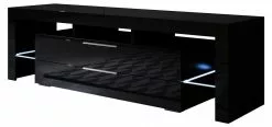MB Moebel TV-Lowboard Selma - Schwarz