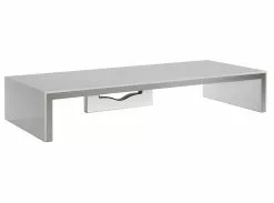 Ebuy24 Edlosa TV-Möbel - Silbergrau - Silber