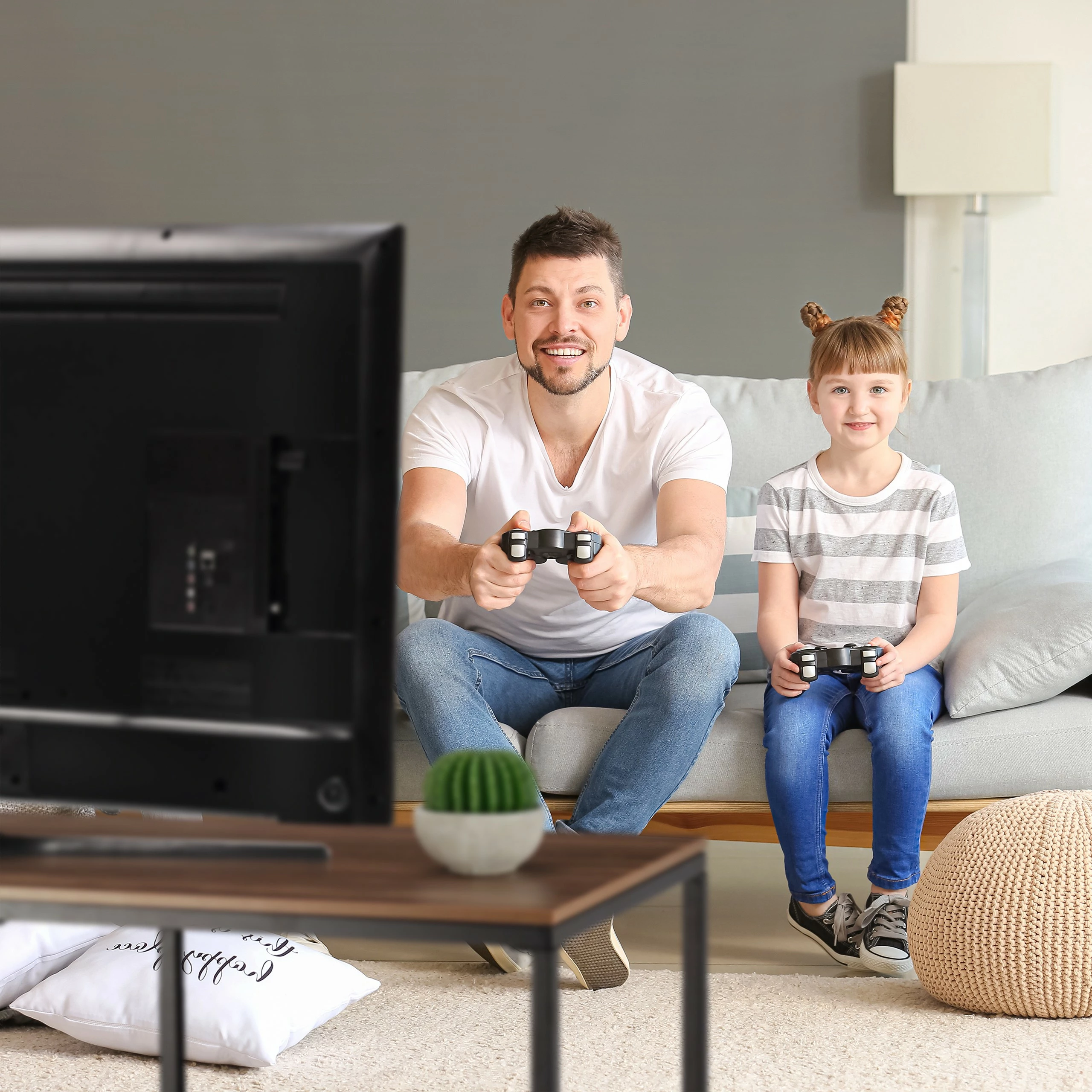 Relaxdays Melamin TV-Lowboard 6 Relaxdays Melamin TV-Lowboard – Bild 4