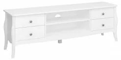 Ebuy24 Baroque TV Tisch - Baroque TV Tisch 4 Schaubladen + offenen Fach, weiss lackiert. -Kommoden Verkäufe 2023 32bdbf227bbf4ddd94ceae6953611f75.cropped 38 408 1457 720.processed