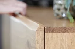 Ebuy24 Ollie TV Tisch - Ollie TV Tisch mit 2 Türen und 1 Ablage, furniert in amerikanischerWildeiche und massiver Birke. -Kommoden Verkäufe 2023 332e0d0bd8c4487185d8c21b71b5958c