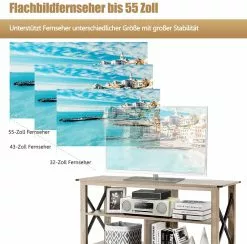 Costway 3-stöckiger TV-Ständer -Kommoden Verkäufe 2023 335908868e214d029fdfce5b8fbfeeb8