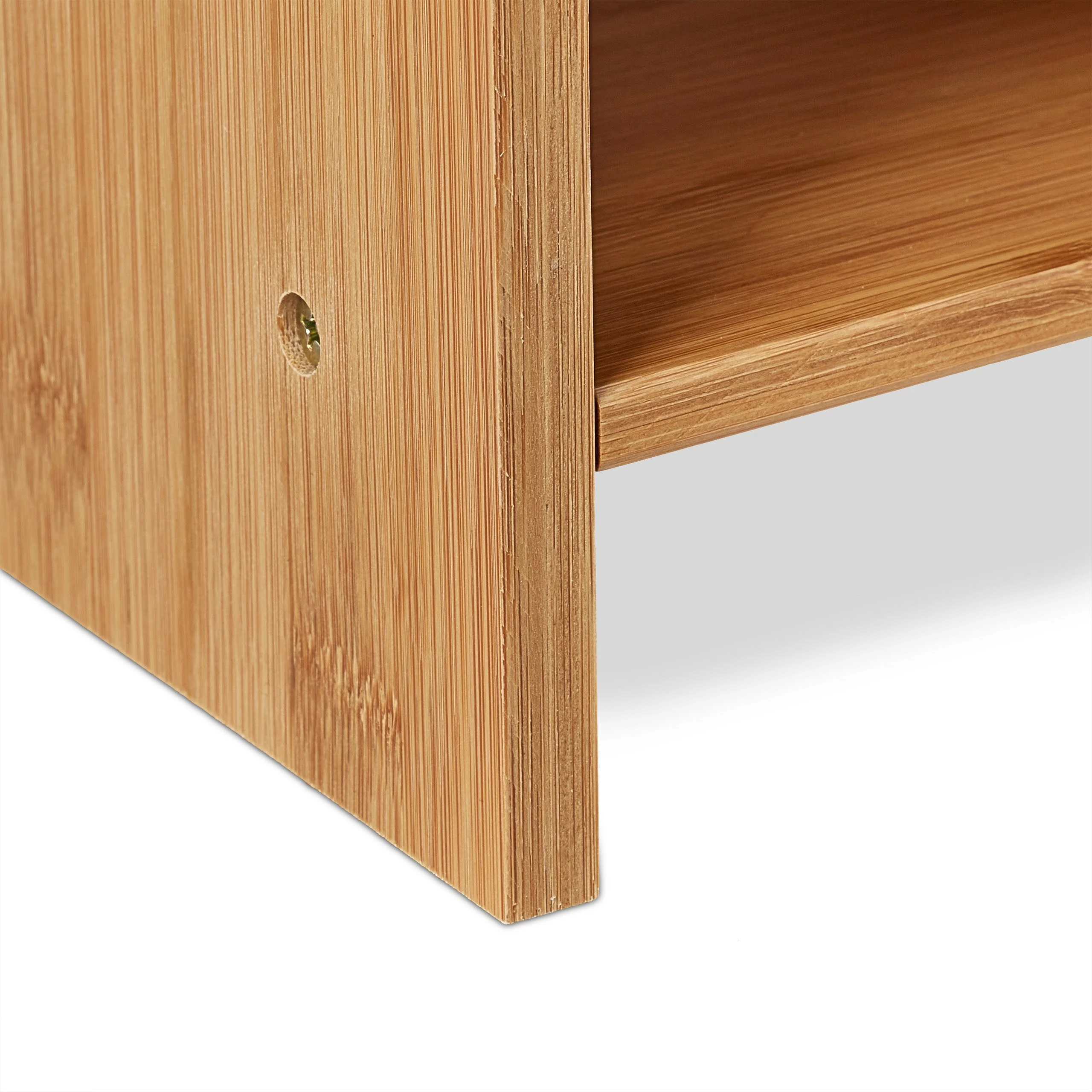 Relaxdays Monitorständer aus Bambus 11 Relaxdays Monitorständer aus Bambus – Bild 9