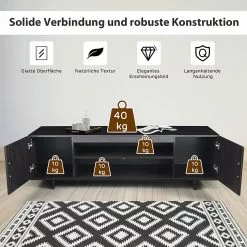 Costway Fernsehschrank TV Schrank 10 Costway Fernsehschrank TV Schrank -Kommoden Verkäufe 2023 536ab1356e4742efbe42b504b86afafd