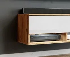 FURNIX TV-Schrank Alyx 100cm Wotan-Weiß mit LED -Kommoden Verkäufe 2023 53de77cacdc1499d9c01c39b6f41215e