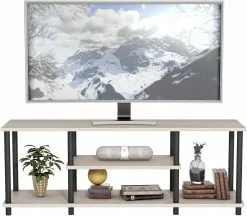 Costway TV-Schrank Fernsehschrank - Grau