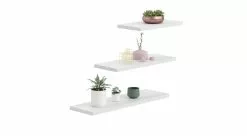 Dmora 3er-Set Wohnzimmerregale