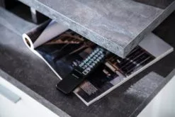 Ebuy24 Mood TV Möbel - Mood TV Möbel 2 Türen, 2 Schubladen, 4 Offene Fächer, 2 Klappen weiß, Stone dekor. -Kommoden Verkäufe 2023 5cb96c8a8b934c8f8cd0dfd92de7752a