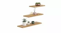 Dmora 3er-Set Wohnzimmerregale