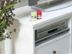 Ebuy24 Venedig Tv/Hifi-Möbel - Venedig Tv/Hifi-Möbel mit 2 Schubladen und 2 Ablagen Breite 102 cm, Höhe 51 cm weiß. -Kommoden Verkäufe 2023 6cb31f57c16546b59e9e52b9ce269a30