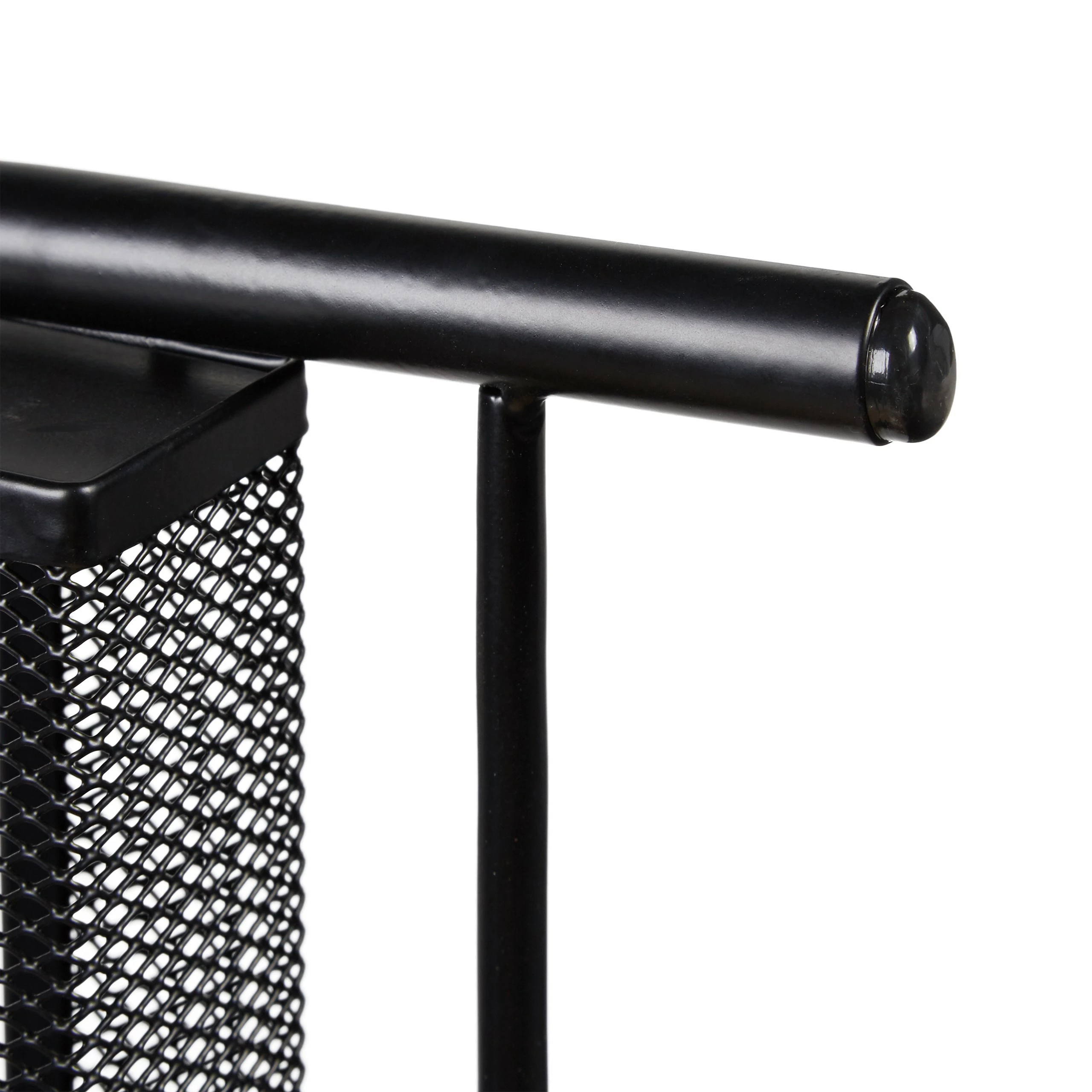 Relaxdays Monitorständer mit Schublade - Schwarz - Metall 10 Relaxdays Monitorständer mit Schublade - Schwarz - Metall – Bild 8