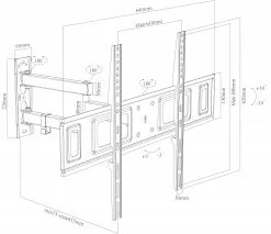 Ebuy24 B-SN 600 TV-Wandhalterung -Kommoden Verkäufe 2023 756e42ab565241ef847f733319939b66