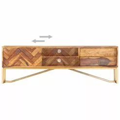 VidaXL TV-Schrank - vidaXL TV-Schrank 140 x 30 x 45 cm Massivholz -Kommoden Verkäufe 2023 78f16c687f664ea6a2c18a20d9deca1f