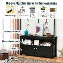 Costway TV-Kommode TV Schrank -Kommoden Verkäufe 2023 7afef7607ee544719cf6288e8375da21