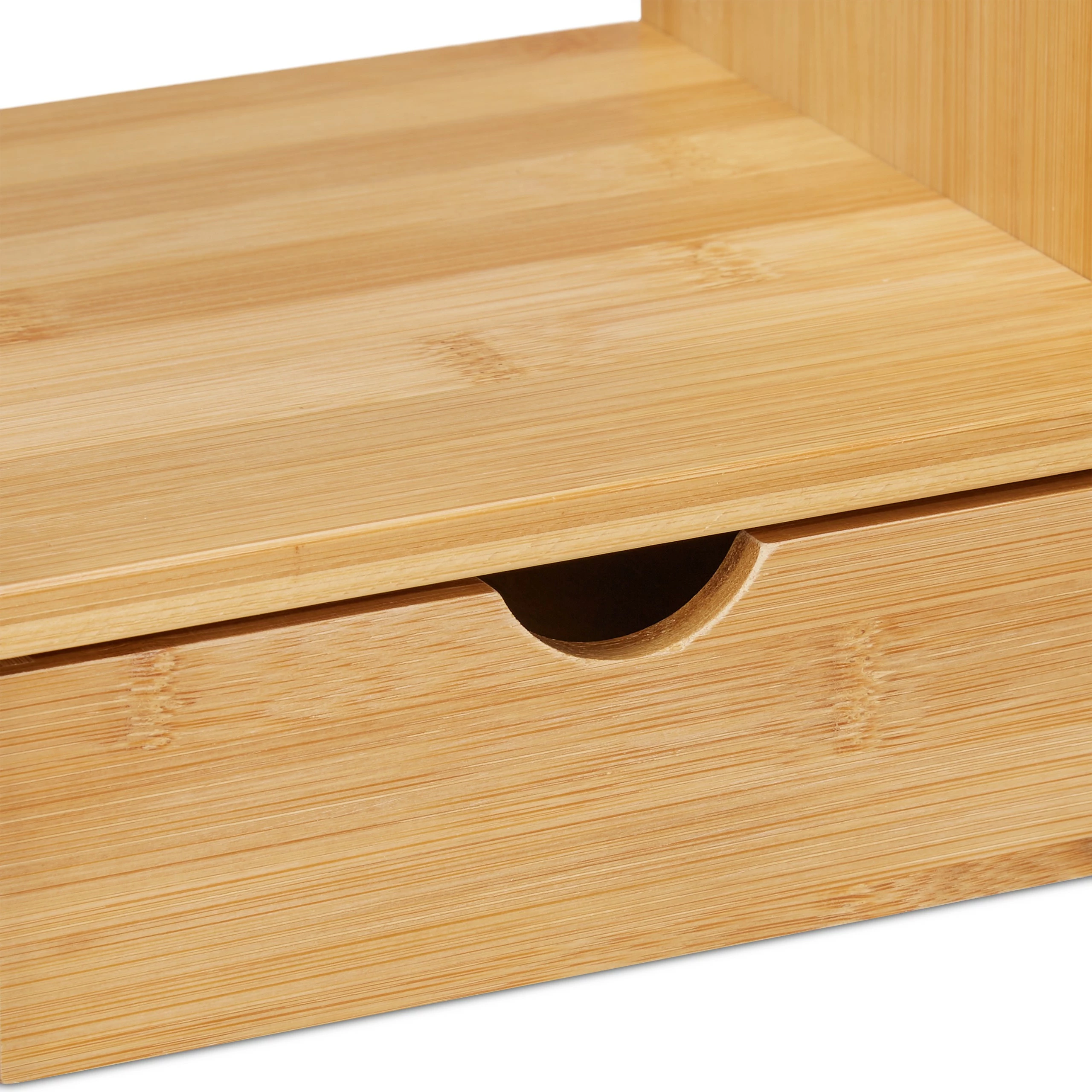 Relaxdays Monitorständer aus Bambus 8 Relaxdays Monitorständer aus Bambus – Bild 6