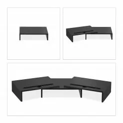 Relaxdays Monitorständer für 2 Monitore -Kommoden Verkäufe 2023 7e8438bc49854cf59f485cafddd6b200