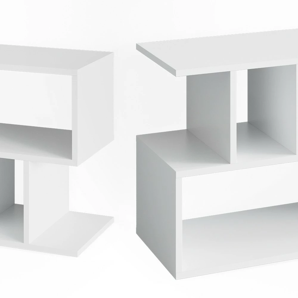 Vicco Lowboard „Karel" Weiß 6 Vicco Lowboard „Karel" Weiß – Bild 4