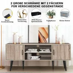Costway TV-Ständer Fernsehschrank Holz 11 Costway TV-Ständer Fernsehschrank Holz -Kommoden Verkäufe 2023 844e064528804c1f815afd4b0cfc217e