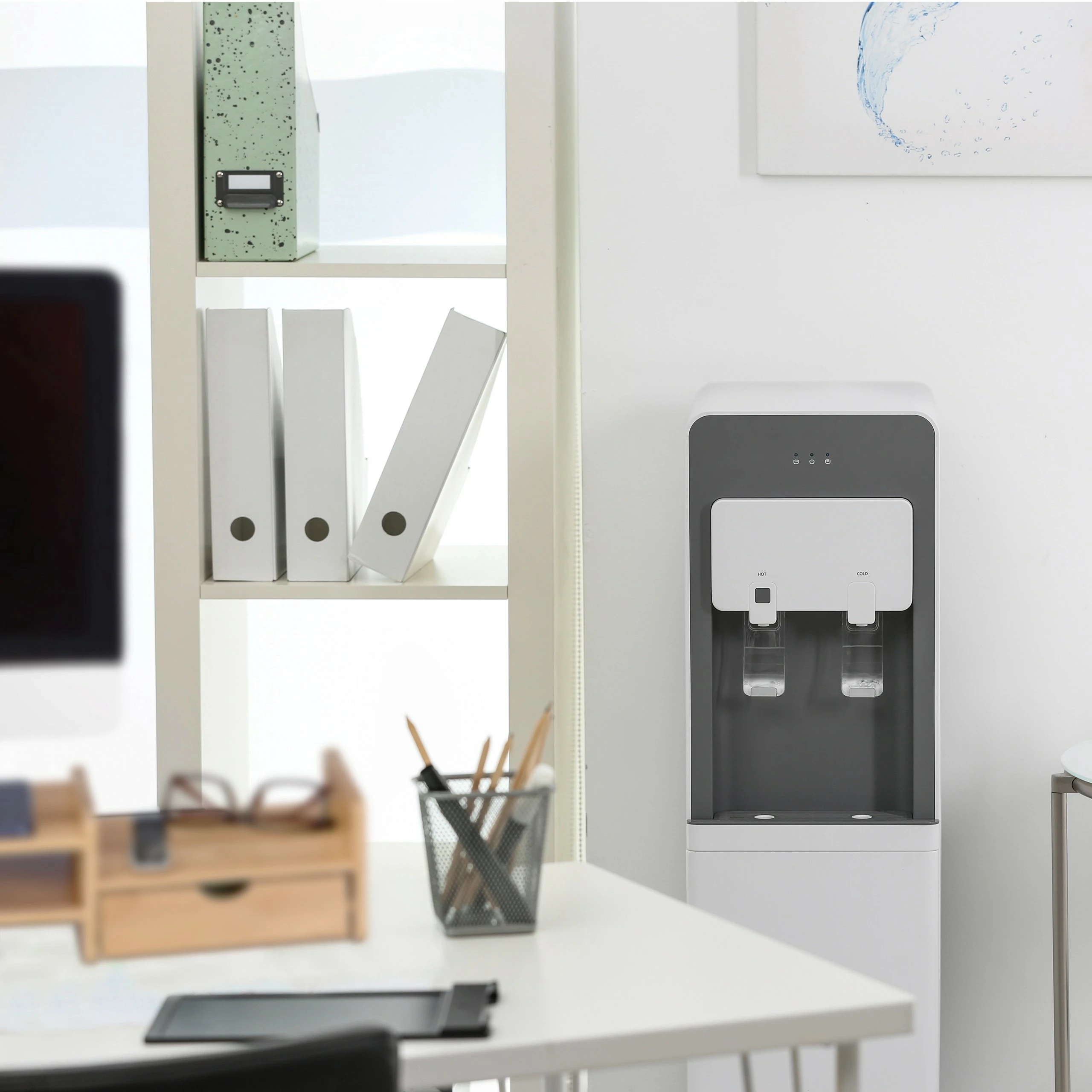 Relaxdays Monitorständer aus Bambus 6 Relaxdays Monitorständer aus Bambus – Bild 4