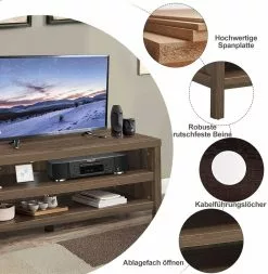 Costway Fernsehtisch Holz -Kommoden Verkäufe 2023 9858addc79894c8988cb7e0cb4f485df