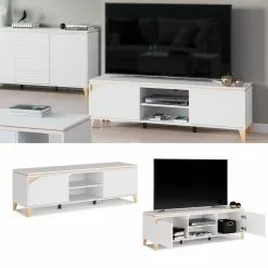 Vicco Lowboard „Luisa“ 160cm Weiß -Kommoden Verkäufe 2023 9859911fff7e4ac0b787dca5a88a8bf1