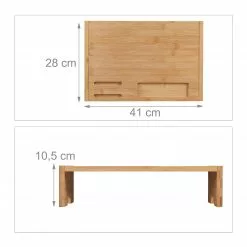 Relaxdays Monitorständer aus Bambus -Kommoden Verkäufe 2023 9a50a93fb52244bcb6c9ca3be0428765