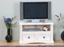 Ebuy24 New Mexico TV/Hifi - Glas Weiß - Breite: 44 cm -Kommoden Verkäufe 2023 9dadd9183d5f4dbc962777b7fdade2da