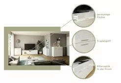 The Kuup TV Lowboard Weiß Hochglanz Rillen Akzent 10 The Kuup TV Lowboard Weiß Hochglanz Rillen Akzent -Kommoden Verkäufe 2023 9f2704a2cb0f41f4b21aae2af0293893