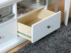 Ebuy24 Venedig Tv/Hifi-Möbel - Venedig Tv/Hifi-Möbel mit 2 Schubladen und 2 Ablagen Breite 102 cm, Höhe 51 cm weiß. -Kommoden Verkäufe 2023 a57f75f7f8a54aff88ae5cde7fba9523