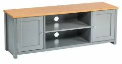 Urban Meuble Fernsehtisch FAVRE TV STAND LONG GREY
