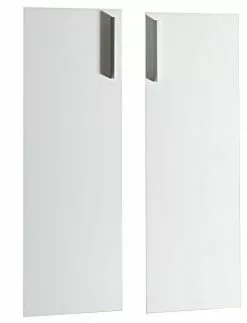 Dmora Paar weiß lackierte Türen