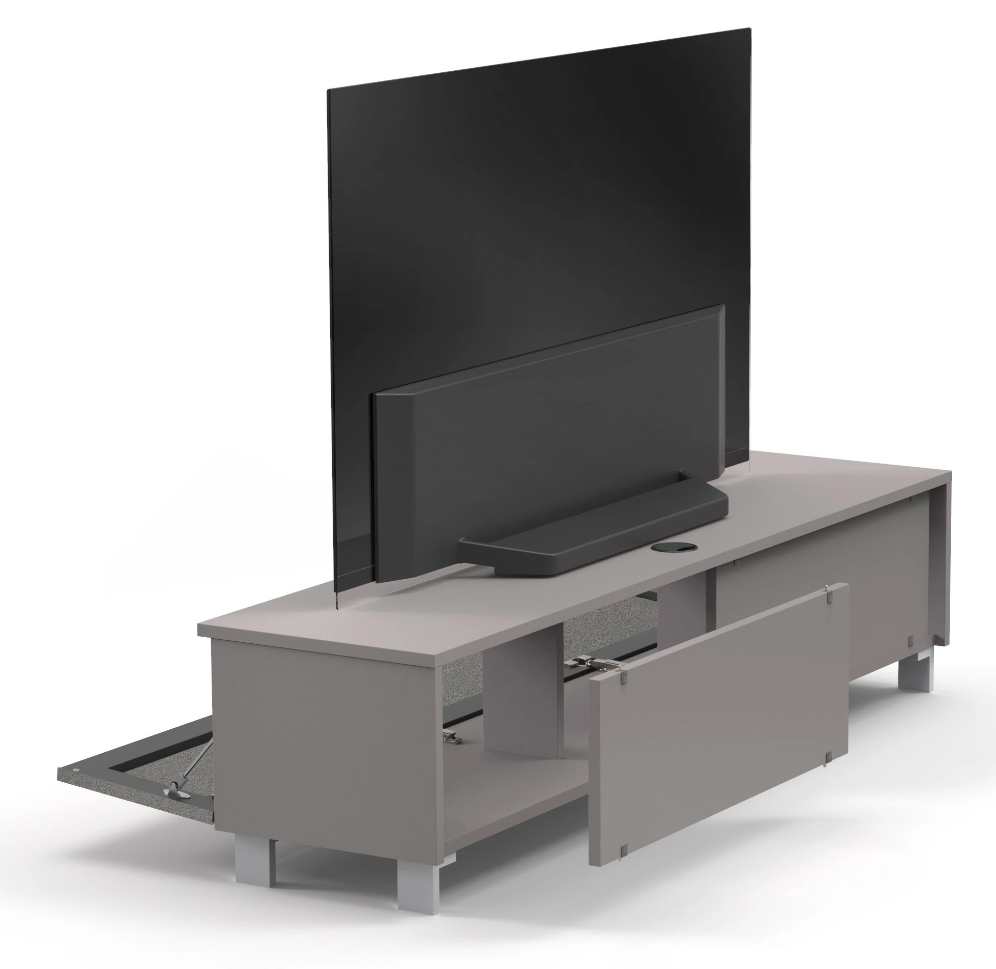 JUST by Spectral TV-Lowboard Just.Basic JRB - Grau 5 JUST by Spectral TV-Lowboard Just.Basic JRB - Grau – Bild 3