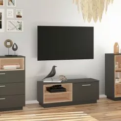 Vicco Lowboard „Beatrice“ Anthrazit/Sonoma -Kommoden Verkäufe 2023 b12bb59ff18349228982e5a340ee5f7f