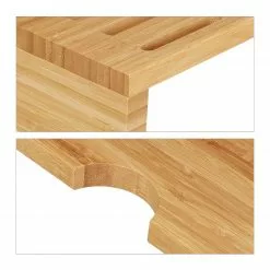 Relaxdays Monitorständer aus Bambus -Kommoden Verkäufe 2023 b28f1d31a5b24652b8cc02f3a0b04571