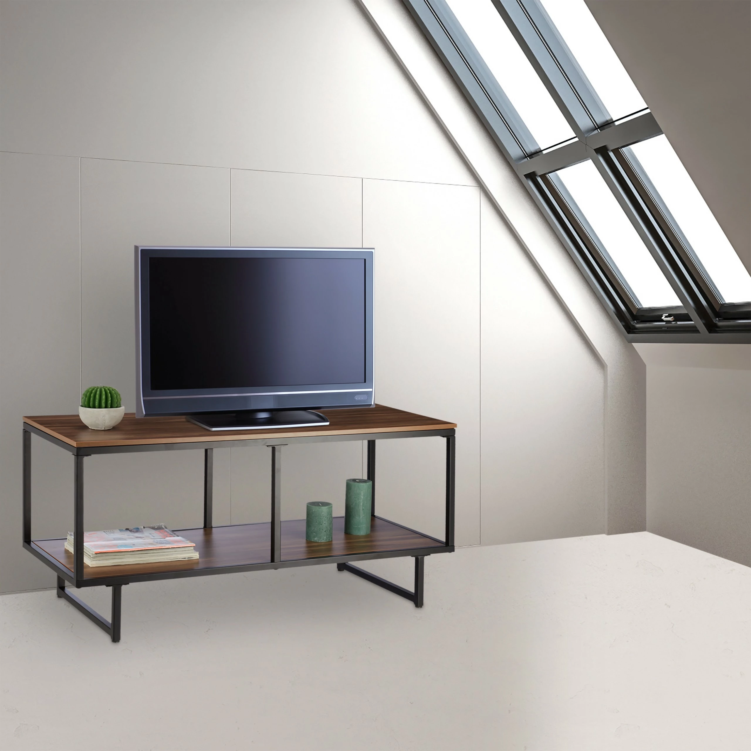 Relaxdays Melamin TV-Lowboard 4 Relaxdays Melamin TV-Lowboard – Bild 2