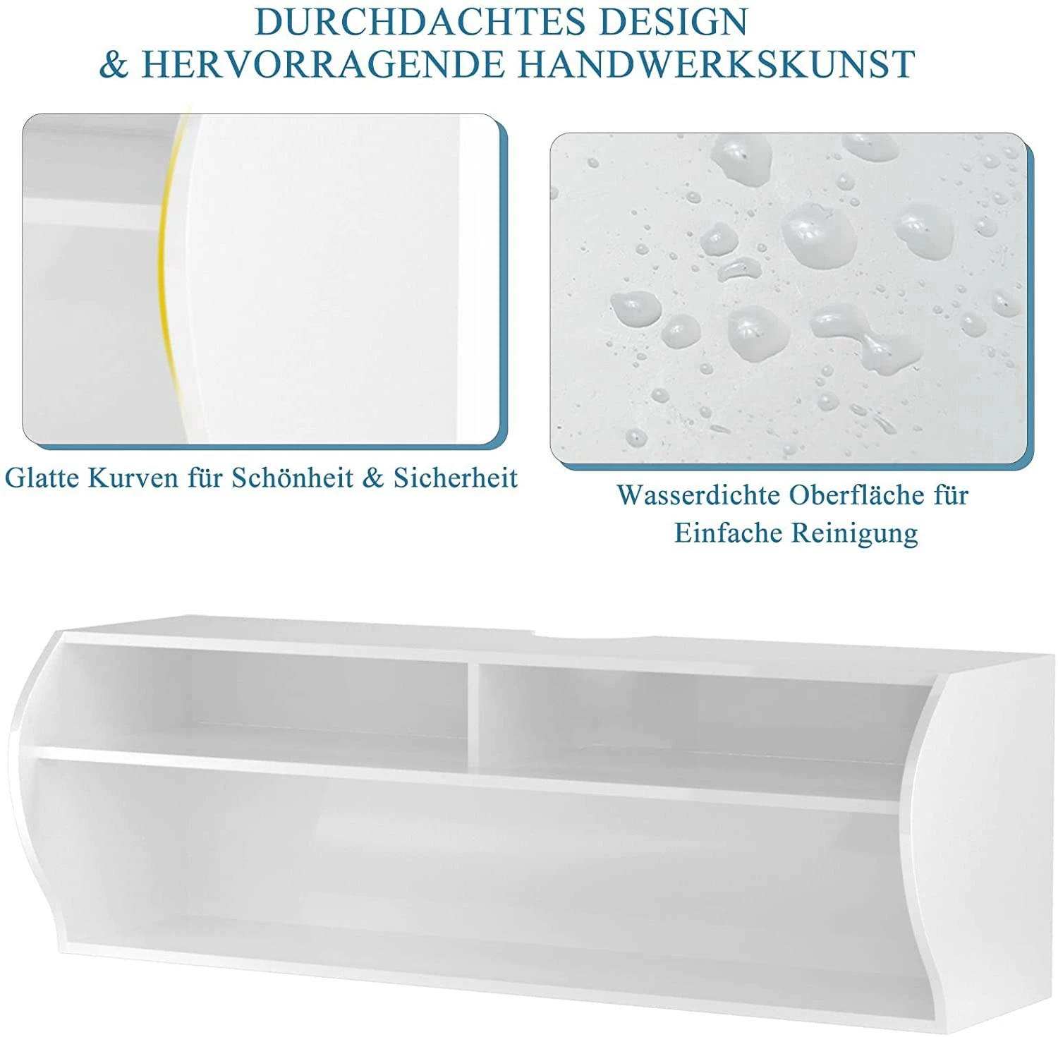 Costway TV Schrank hängend 7 Costway TV Schrank hängend – Bild 5