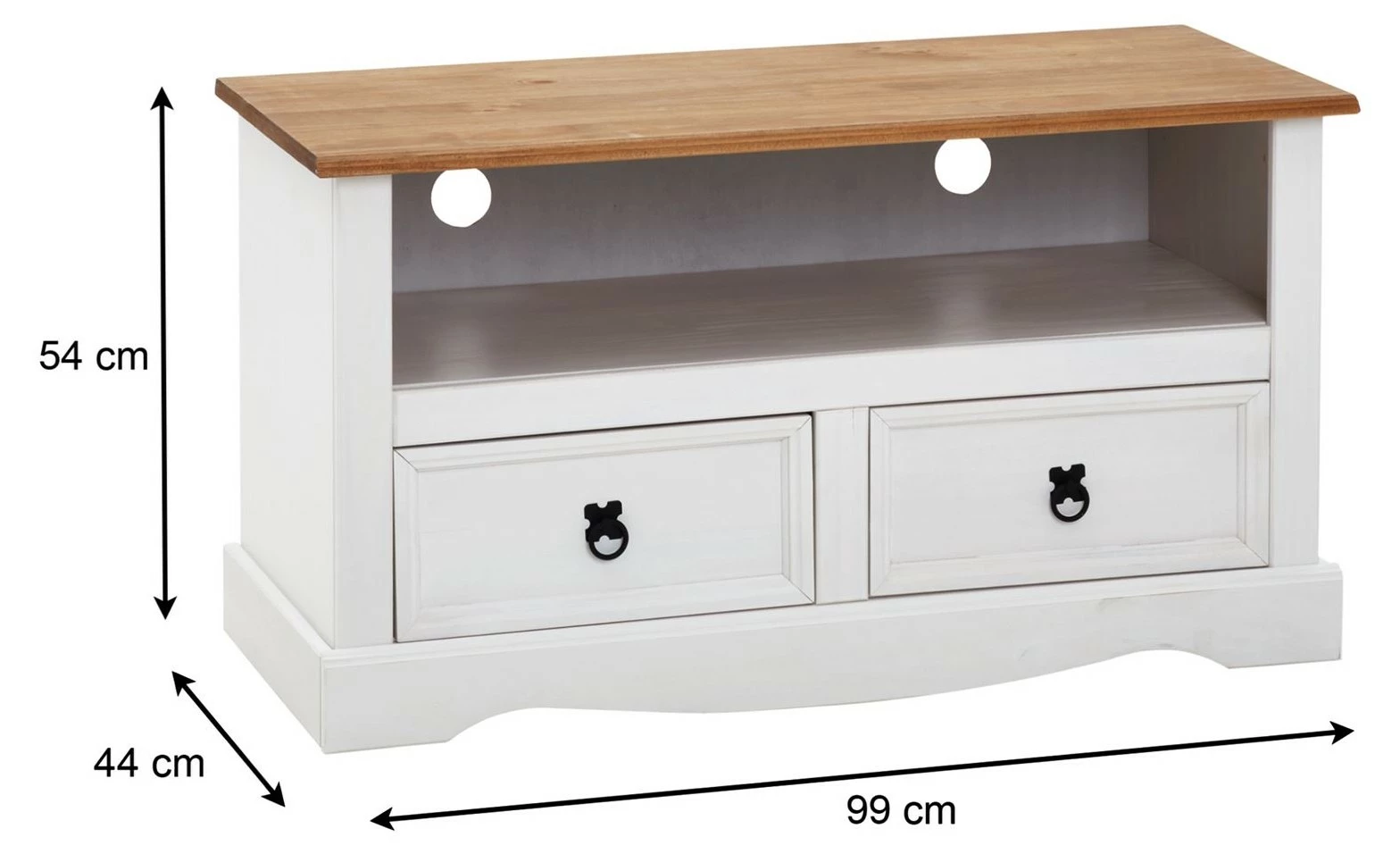 CARO-Möbel Lowboard CAMPO 9 CARO-Möbel Lowboard CAMPO – Bild 7