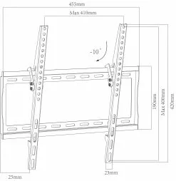 Ebuy24 B-FN 400 TV-Wandhalterung -Kommoden Verkäufe 2023 cb1fa70d528f40e793de73f19947791e