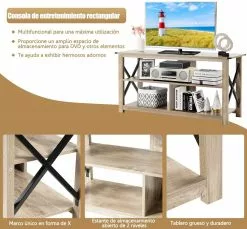 Costway 3-stöckiger TV-Ständer -Kommoden Verkäufe 2023 cb7b407281674f85892cfd1d12e7d5cd