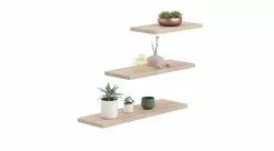 Dmora 3er-Set Wohnzimmerregale