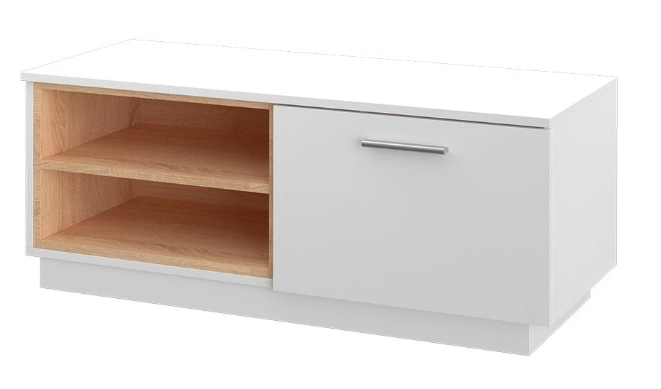 Vicco Lowboard „Beatrice“ Weiß/Sonoma 3 Vicco Lowboard „Beatrice“ Weiß/Sonoma