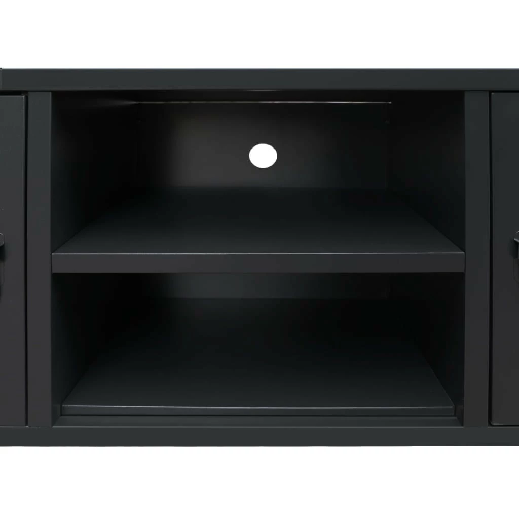 VidaXL TV-Schrank Metall Industrie-Stil - vidaXL TV-Schrank Metall Industrie-Stil 120 x 35 x 48 cm Schwarz 9 VidaXL TV-Schrank Metall Industrie-Stil - vidaXL TV-Schrank Metall Industrie-Stil 120 x 35 x 48 cm Schwarz – Bild 7
