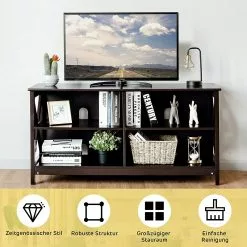 Costway TV Schrank Fernsehschrank -Kommoden Verkäufe 2023 d4bf98f778534a94bbaff6ff3fb1b62c