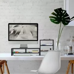 Relaxdays Monitorständer mit Ablagen -Kommoden Verkäufe 2023 da99e9bbc7e3407aaab48f00410b7692