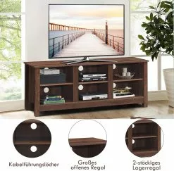 Costway TV-Schrank mit Regale 11 Costway TV-Schrank mit Regale -Kommoden Verkäufe 2023 e1eb1f61b69d4a1cb584f65259b2f373