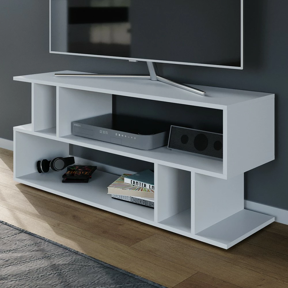 Vicco Lowboard „Karel" Weiß 4 Vicco Lowboard „Karel" Weiß – Bild 2