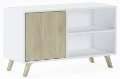 SKRAUT HOME Möbel TV100 WIND Weiß Puccini